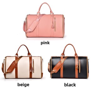 Nouvelle valise de voyage grande capacité, pliable, conçue pour les femmes, avec une poignée, adaptée au transport de vêtements et de costumes, et de - Product Image 4