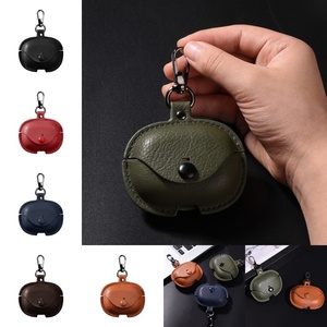 Funda Protectora de Cuero PU para Auriculares Xiaomi <span class=keywords><strong>Redmi</strong></span> <span class=keywords><strong>Buds</strong></span> 8 / 5 <span class=keywords><strong>Pro</strong></span> / <span class=keywords><strong>4</strong></span> <span class=keywords><strong>Pro</strong></span>, Ultraligera - Product Image 1