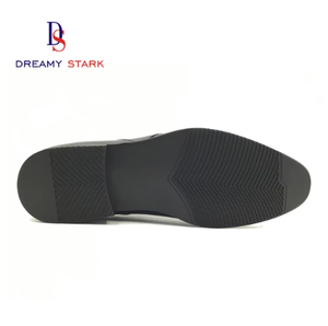 Mocassins en cuir PU pour hommes, confortables, respirants, légers, avec semelle intérieure massante, semelle en caoutchouc, pour le bureau, les occasions professionnelles et les mariages, logo personnalisé - Product Image 5