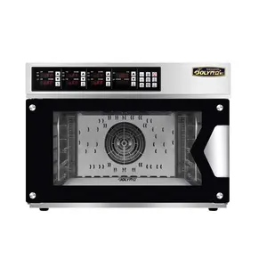 60L 5 deck professional hot air digital electric baking oven for bread chicken cake biscuit dough pizza