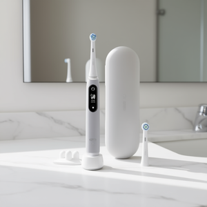 Cepillo de dientes eléctrico Oral-B iO Serie 6s Gris Ópalo con cerdas suaves oscilantes y giratorias para adultos, cuidado personal - Product Image 2