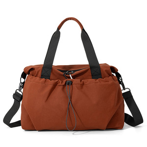 Sac de sport à cordon de serrage pour séparation sec/humide, idéal pour hommes et femmes, sac de voyage court, sac de voyage d'affaires extensible - Product Image 6