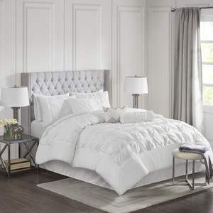 High Quality DB 7-Piece Tufted <b>Comforter</b> <b>Set</b> Super King Size with Jacquard Woven Techniques for Home Wedding Hospital Hotel Use - Product Image 1