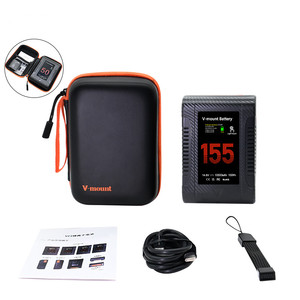 <span class=keywords><strong>Batterie</strong></span> à montage en V, <span class=keywords><strong>batterie</strong></span> à verrouillage en V, chargeur rapide PD 155W avec sortie D-tap/USB-A/USB-C/BP pour caméscope de caméra vidéo Sony - Product Image 4