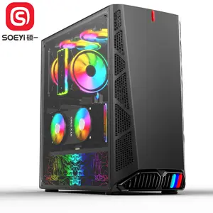 Casing Komputer Desktop PC Gaming Mini Kualitas Tinggi Paling Populer Casing Komputer ITX ATX