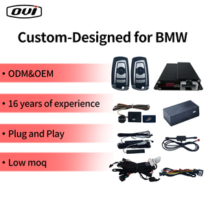 Démarrage à distance PKE entrée sans clé système de démarrage et d'arrêt du moteur système d'alarme de voiture sécurité pour <span class=keywords><strong>BMW</strong></span> X1 E84 F48 voiture antivol - Product Image 2