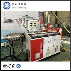 Maquinaria Deleno Extrusoras de plástico de salida doble de PVC semiautomáticas de alto rendimiento Fabricación de tuberías Belling 4000T Capacidad - Product Image 2