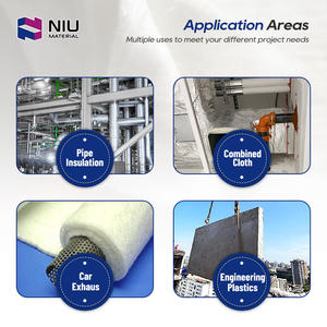 직판매 에어로젤 니들 펠트 화재 고온 부식 방지 단열 난연 재료 에어로젤 니들 매트 - Product Image 3