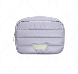 Bolsa de maquillaje pequeña para viaje, bolsa de aseo para bolso, bolsa acolchada pequeña para cosméticos, linda bolsa de maquillaje para mujer, se mete fácilmente en el bolsillo. - Product Image 6