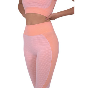 Leggings Senza Cuciture Trois - Rosa - Product Image 2
