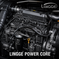 Groupe électrogène diesel silencieux 120 kW 150 kVA 200 kW 250 kVA, moteur LINGGE, triphasé 480 V 50/60 Hz, insonorisé, pour usage industriel