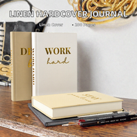 Carnet à couverture rigide personnalisé avec logo imprimé, élastique et couverture en papier – Cadeau d'affaires promotionnel