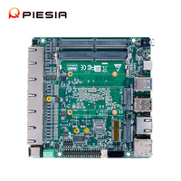 6 * Intel I226-V Lan Routeur Pare-Feu PC Carte Mère Intel Core Ultra 7 155U/H Ultra 5 125U/H 2 * DDR5 Industrial Nano Itx Carte Mère