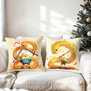 ชุดหมอนรูปมังกรและดาบธีมผจญภัยสำหรับตกแต่งวันหยุดให้ดูอบอุ่น - Product Image 3