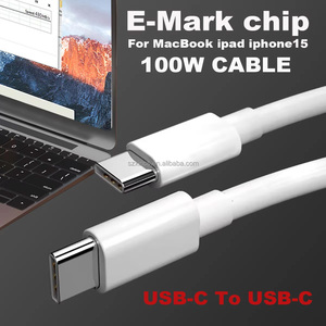 PD-<span class=keywords><strong>Cable</strong></span> de carga rápida de 100W a 2m, <span class=keywords><strong>cable</strong></span> de carga rápida, transferencia de datos y carga para MacBook Pro, <span class=keywords><strong>iPad</strong></span> Air, 100W, tipo C - Product Image 4
