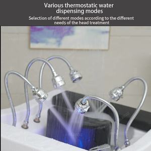 Electric <strong>Portable</strong> Head Spa Equipment Plumbed <strong>Shampoo</strong> <strong>Sink</strong> With Waterfall Faucets Hair Wash <strong>Shampoo</strong> Basin - Product Image 3