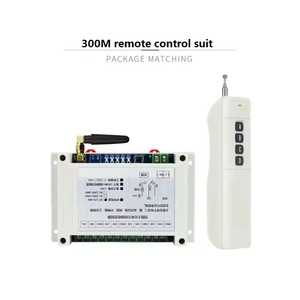 Retardo <span class=keywords><strong>RF</strong></span> Control remoto Receptor de relé de 433 Mhz 4ch Transmisor y receptor de largo alcance Interruptores de control remoto - Product Image 6