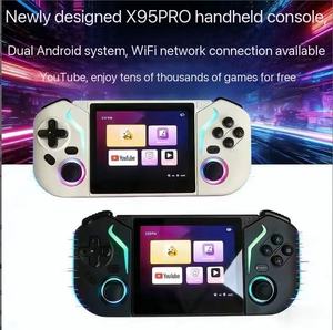Nouvelle console de <span class=keywords><strong>jeu</strong></span> portable X95 Pro 3,5 pouces 2026, Android 9.0, Adreno 662, 128 Go, WiFi, système d'émulation de jeux rétro - Product Image 4