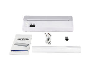 Impresora Térmica Portátil de Papel en Rollo Tamaño A4 MHT-P8008WD para Impresión Inalámbrica de Documentos <span class=keywords><strong>PDF</strong></span>, <span class=keywords><strong>Word</strong></span> y Excel - Product Image 3