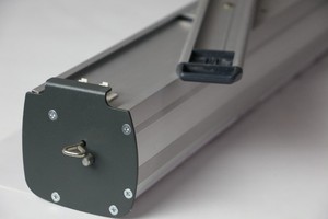 Hly Hot Bán tiêu chuẩn 80x200 cuộn lên biểu ngữ quảng cáo hiển thị có thể thu vào Pop <span class=keywords><strong>Up</strong></span> biểu ngữ kéo lên biểu ngữ đứng - Product Image 6