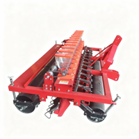 Semoir à oignons 12 rangs pour tracteur, attelé 3 points, machine de plantation de légumes montée sur tracteur