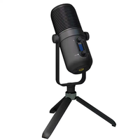 Nouveau OEM Usine Streaming Podcast Condensateur Professionnel Mic Stand USB RGB Microphone De Jeu pour Ordinateur Portable PC