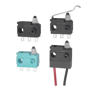 Mẫu Miễn Phí Điện SPST Thường Đóng IP67 Chống Thấm Nước DC 100mA 30V 10mA 12 Volt Micro Chuyển Đổi