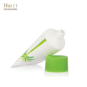 Tubo de embalaje de caña de azúcar suave vacío con tapa de tornillo Tubo de compresión de crema de manos ecológico de plástico ecológico verde personalizado - Product Image 5