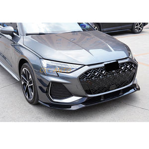En gros Lame de pare-chocs avant, Spoiler avant, Splitter avant avec lames d'air noires pour <span class=keywords><strong>Audi</strong></span> <span class=keywords><strong>A3</strong></span> 8Y 2025+ <span class=keywords><strong>A3</strong></span> <span class=keywords><strong>S</strong></span>-<span class=keywords><strong>line</strong></span> - Product Image 5