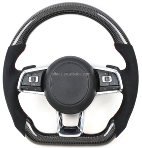 Volante de Fibra de Carbono Forjado para Audi A4 B9 A5 A3 S4 S5 RS4 RS5 2017 2018 2019 2020 2021 <span class=keywords><strong>2022</strong></span> - Product Image 2