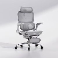 Chaise de bureau ergonomique moderne et minimaliste pour la maison et le gaming commercial, avec tissu en maille respirante
