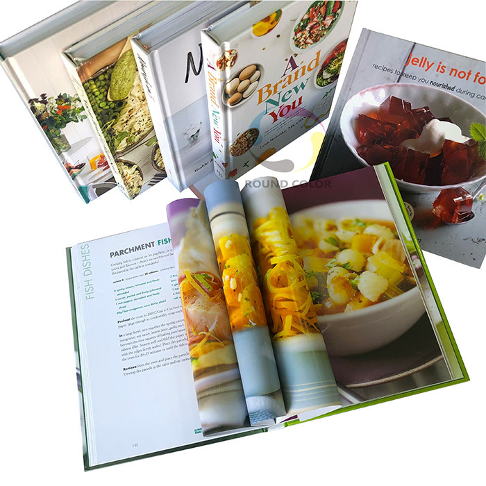 High quality hardcover cookbook/photography/art/coffee table book printing hard cover book supplier