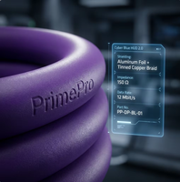 Câble Profibus DP haute vitesse 12 Mbps RS485 blindé gaine violette compatible Siemens pour communication industrielle et automatisation