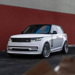 لسيارة لاند روفر لسيارة رينج روفر ، مجموعة هيكل من ألياف الكربون ، هيكل جديد عريض مع غطاء ناشر الشفة الأمامية - Product Image 6