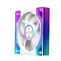 Ventilateur de refroidissement CPU RGB Wanmsile 120 mm, LED spectre complet, roulement fluide, 4 broches, 26 dBA, fonctionnement silencieux pour le refroidissement du processeur de boîtier d'ordinateur