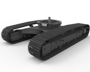 Sàn gầm bằng thép hợp kim cao cấp 1,8-180 tấn, bánh xích cao su dùng cho máy xây dựng - máy xúc, giàn khoan, xe tăng, phụ tùng máy xúc - Product Image 4