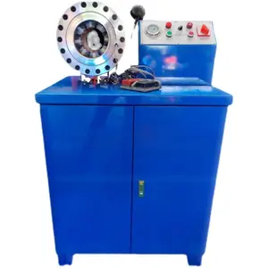 Máquina prensadora de mangueras hidráulicas de alta presión de China, manguera de prensa de cable, crimpadora de tubo de cable, precio de estampación a la venta