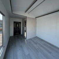Maison modulaire conteneurisée démontable de 20 pieds avec terrasse, design moderne respirant, maison de vacances à faible coût