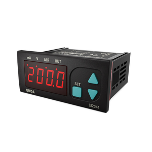 Enda EI2041-SM และ EI2041-LV แผงไฟแสดงสถานะสามารถโปรแกรมได้, แผงหน้าปัดเมตร77x35มม. 10-30V DC/8-24V AC เข้ากันได้ - Product Image 1