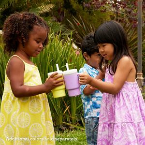 Gobelet en silicone de 280 ml avec paille, résistant à la chaleur et réutilisable, pour bébé, personnalisable avec logo – Vente en gros - Product Image 6