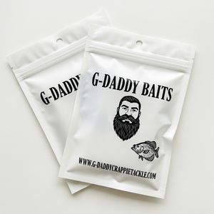 Bolsas de Plástico con Cierre Hermético Laminadas Impresas Personalizadas para Señuelos de Pesca de Plástico Blando - Product Image 1