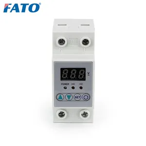 FATO Intelligent Automatic Voltage Protector Over And Under Voltage Protector With Led Digital Stabilizers