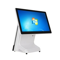 Терминал POS на Windows 10/11 от производителя: настраиваемый, с одним/двумя экранами, емкостным сенсорным управлением, Full HD разрешением, камерой и слотом для карт