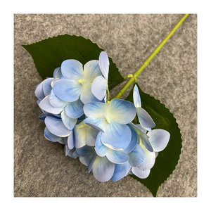 Artificial Hydrangea <b>Flower</b> Arrangement 3D Small Size Waterproof Home Decor Wedding Decoration - Product Image 5