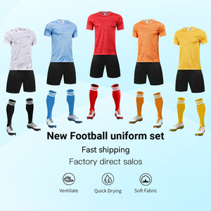 Op maat gemaakt hoogwaardig voetbaltrainingshirt, gepersonaliseerd, ademend, sneldrogend, 100% polyester, V-hals, unisex sporttrainingsjersey - Product Image 6