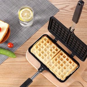 Traditional <b>Waffle</b> <b>Maker</b> Pan Mold Waffler Press Plate Cooking Baking Tool - Product Image 5