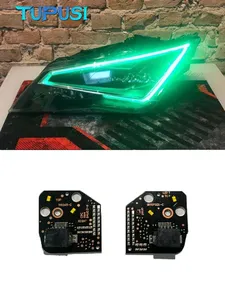 Módulo de Luces LED de Circulación Diurna DRL para <span class=keywords><strong>Seat</strong></span> <span class=keywords><strong>Leon</strong></span> MK3 <span class=keywords><strong>5F</strong></span> <span class=keywords><strong>Cupra</strong></span> 5F0941475 5F0941476, Amarillo, Rojo, Azul, Blanco, 2013-2016 - Product Image 5
