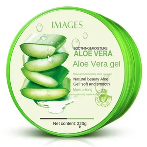 Aloe Vera Gel Anti Alergi Wajah Menenangkan Kelembaban Perawatan Ringan Whitening Aloe Krim Wajah