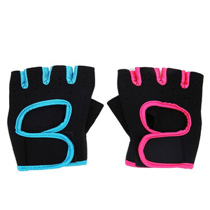 Custom Logo Weightlifting Half-Finger Breathable Non-Slip Water Resistant Unisex Gym <b>Gloves</b> for Workout and Sports - Product Image 4