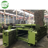 Presse à balles molle automatique horizontale d'alliage d'aluminium d'acier inoxydable en métal de YJ-300T hydraulique de Keshang